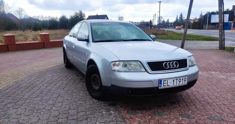 śląskie Audi A6 cena 7000 przebieg: 348000, rok produkcji 1999 z Łódź